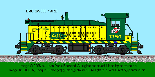 CN SW1200RS depicted here